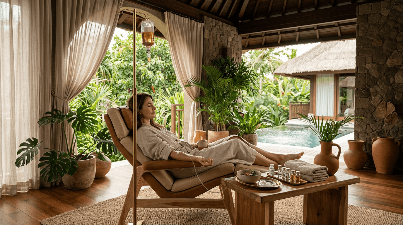 IV Therapy on Retreat: What to Expect from NAD+, Myers' Cocktail, and Peptides